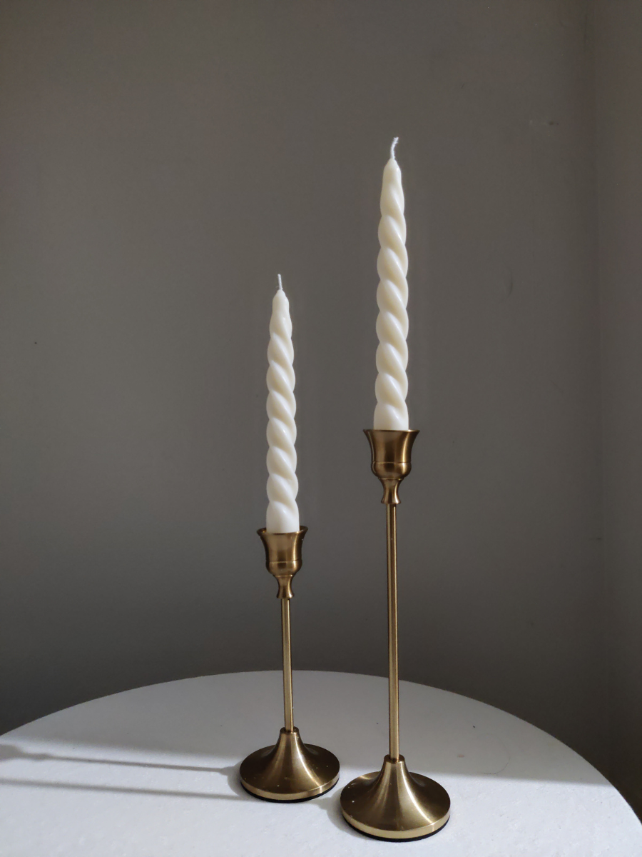 Twist Taper Candle