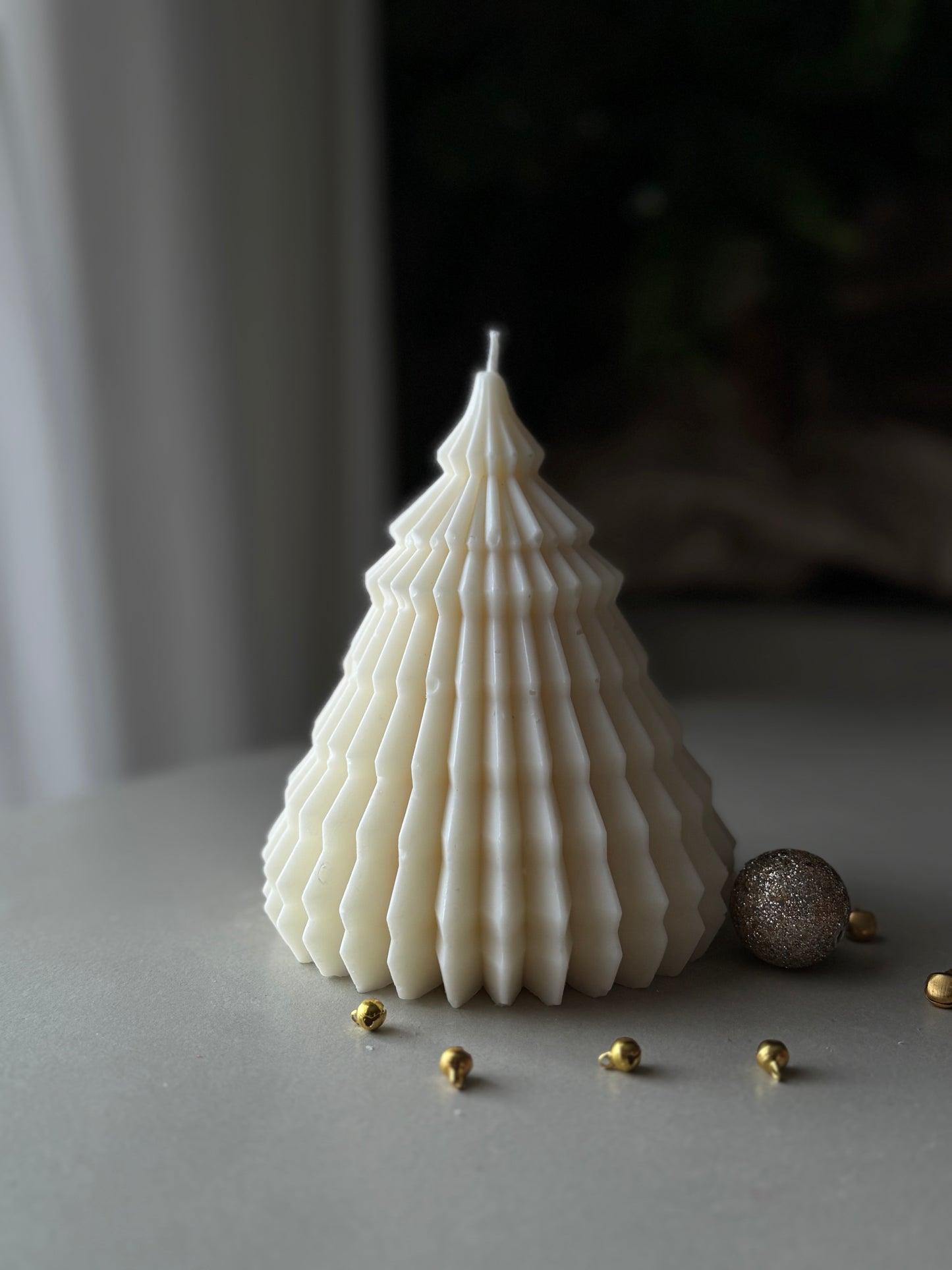 Origami Christmas Tree candle