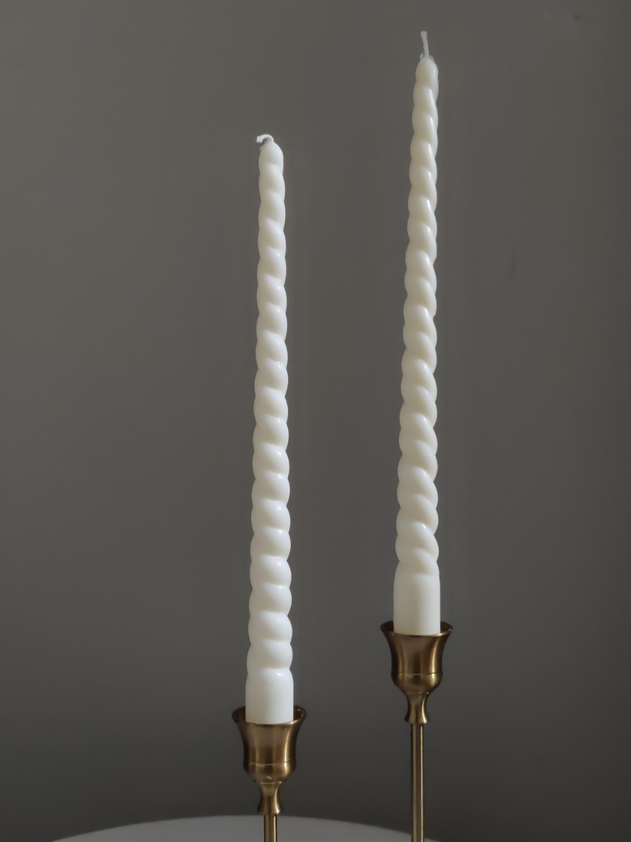 Helix Taper Candle