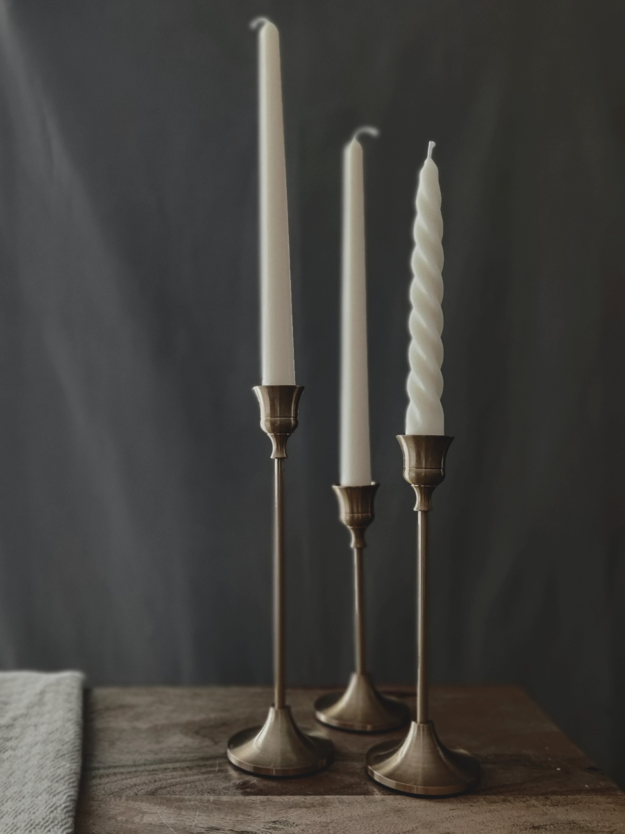 Twist Taper Candle