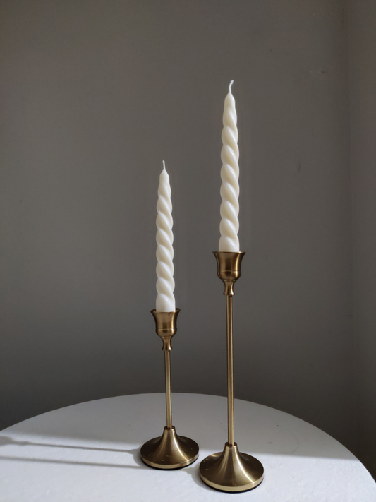 Twist Taper Candle