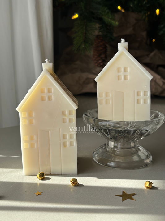 Christmas Village Candle Set
