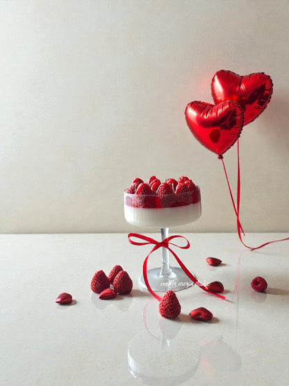 Strawberry Dessert Candle