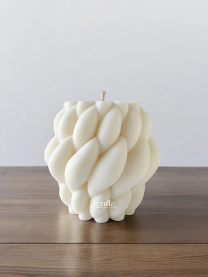 Sophie Braided Sculptural Candle