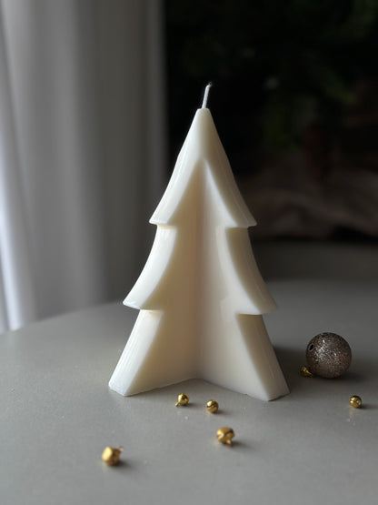 Geometric Christmas Tree candle