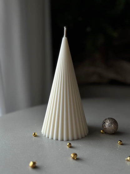 Cone Christmas Tree candle