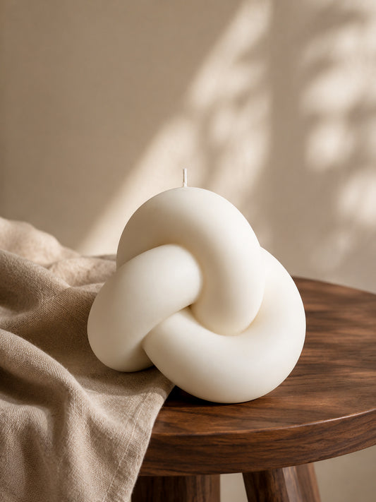 The Knot Sculptural Candle
