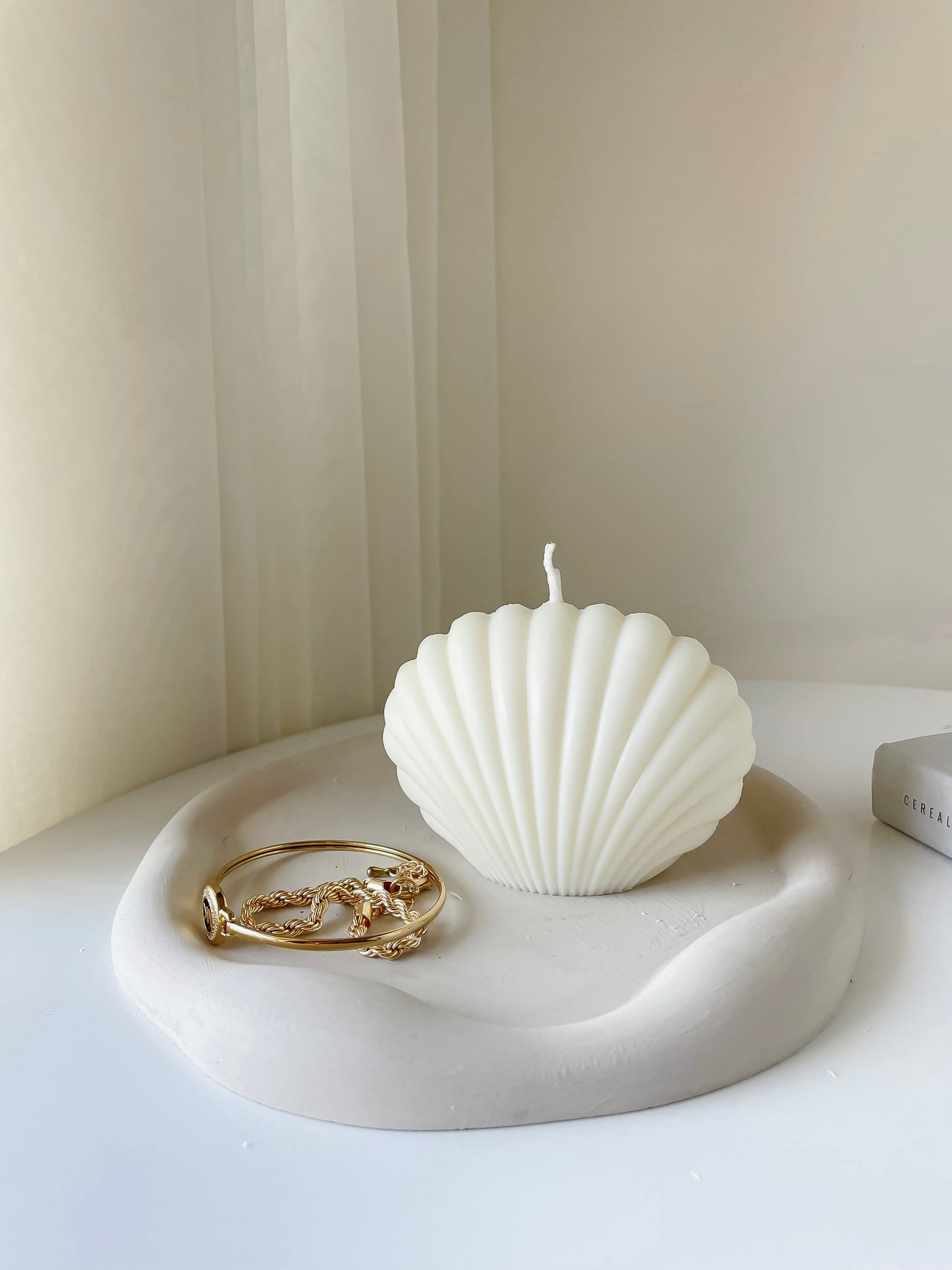 Sea Shell Sculptural Candle