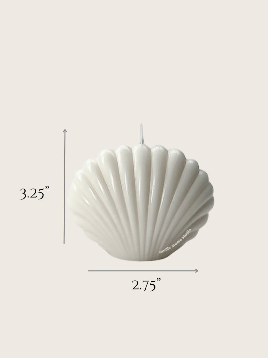 Sea Shell Sculptural Candle