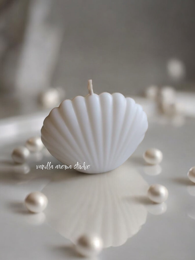 Sea Shell Sculptural Candle