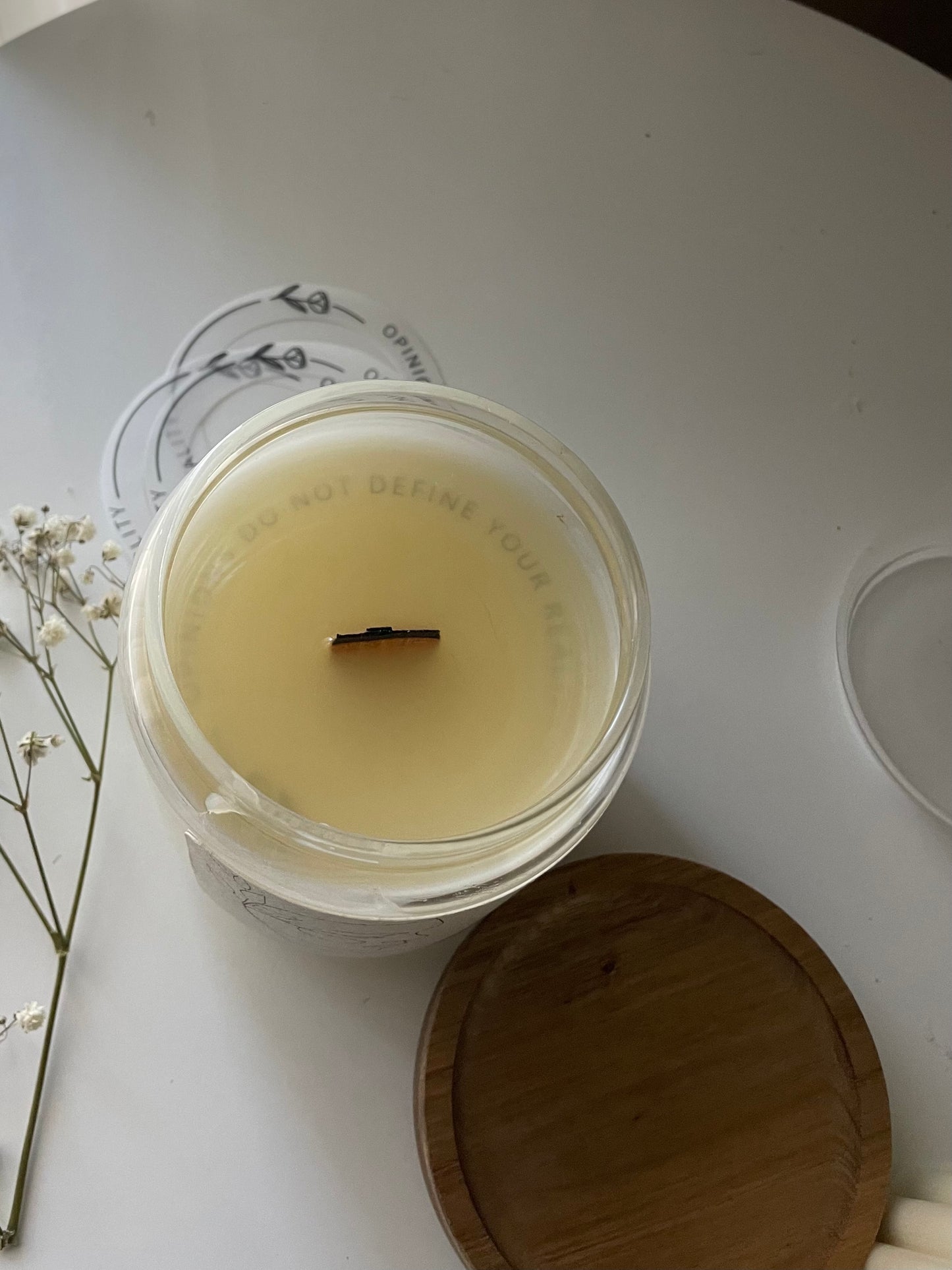 Chamomile + Black tea Self-care Reminder Candle