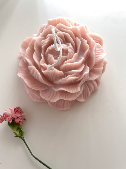 Big Peony Blossom Candle