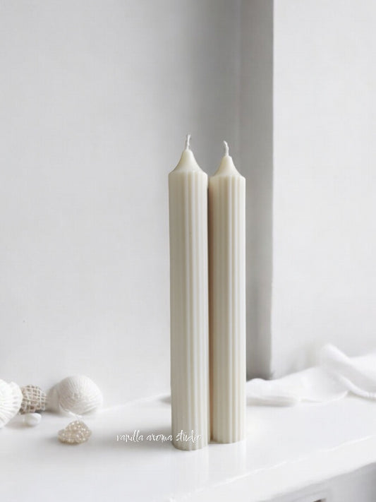 Adele Fluted Pillar Candle